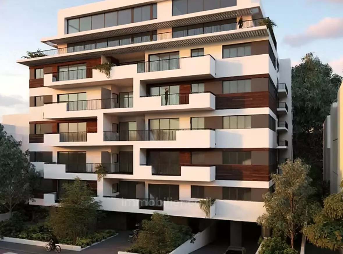 EXCLUSIVITÉ – HOME STORIES – Projet d'exception – Yehouda Hamaccabi – À deux pas du Parc Hayarkon – Quartier vivant : cafés • restaurants • commerces