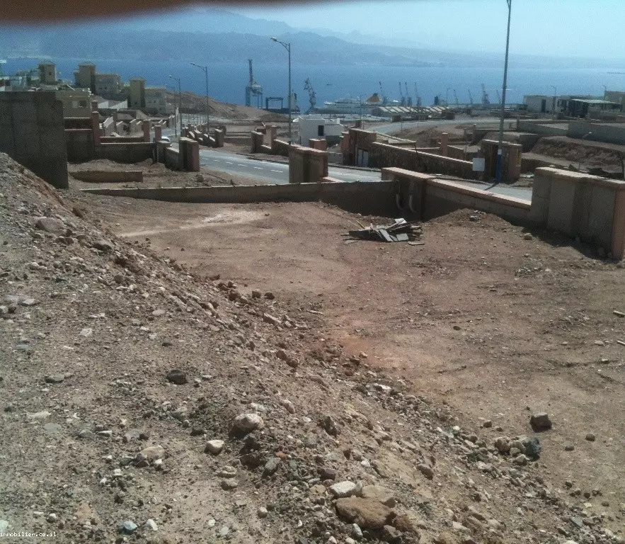Terreno 1000m² a Eilat - Vista mare - Permesso 5 appartamenti - Quartiere residenziale