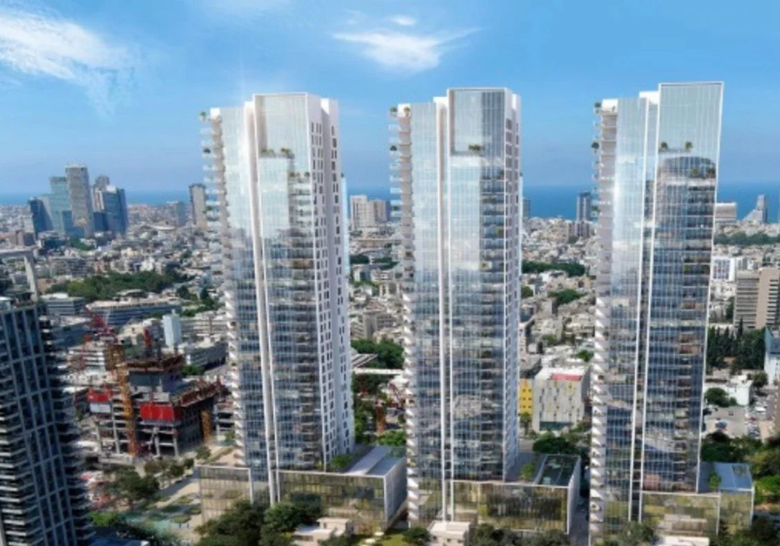 Appartamento nuovo nella torre BSR Sarona (alto standing)