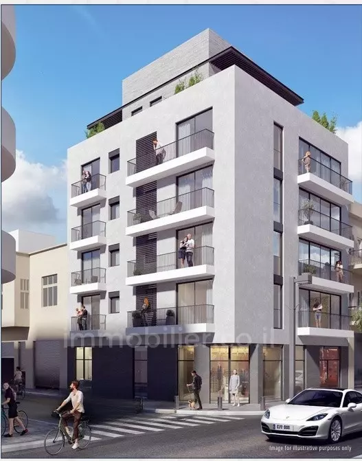 Appartamento in Edificio Boutique – Appartamento 2 Stanze a Florentin, Adiacente a Neve Tzedek – Consegna Prevista in 14 Mesi